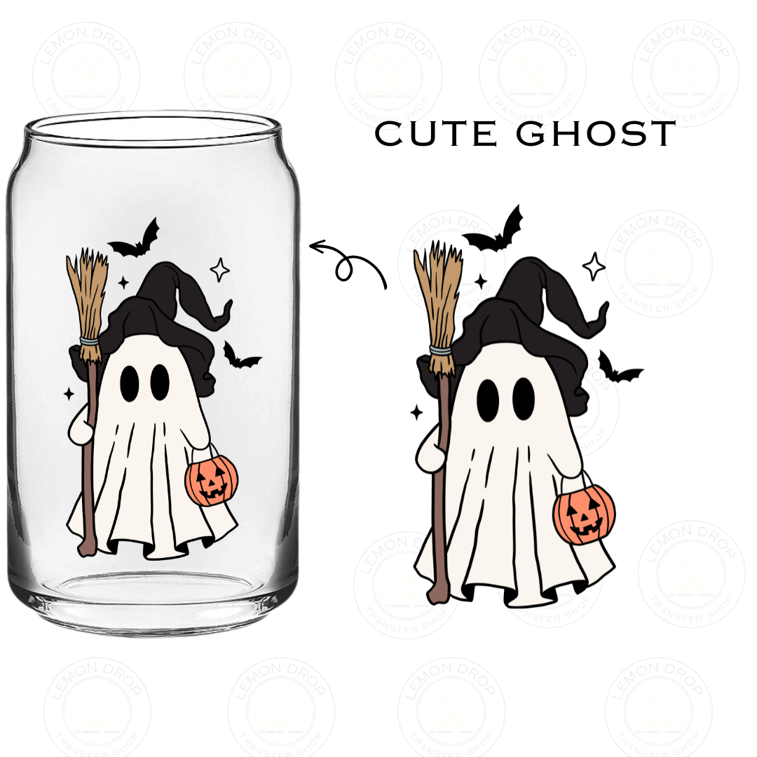 CUTE GHOST UV DTF STICKER