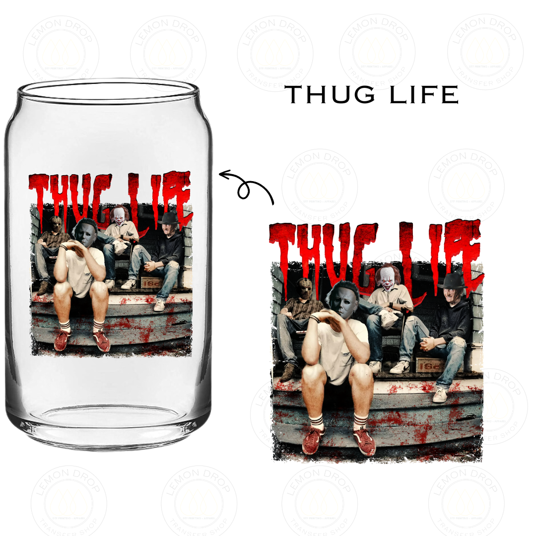 THUG LIFE UV DTF STICKER