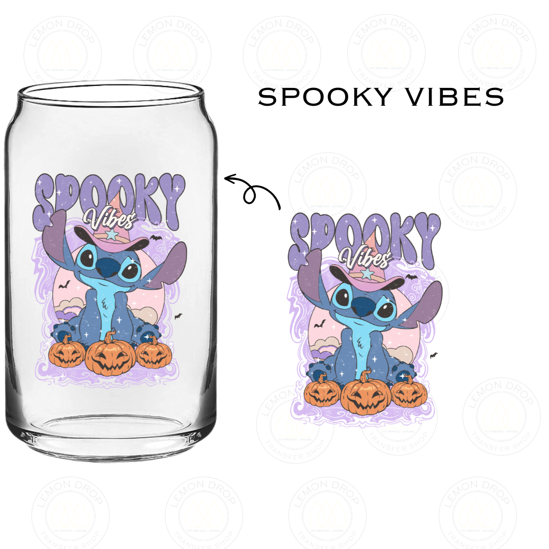 SPOOKY VIBES UV DTF STICKER