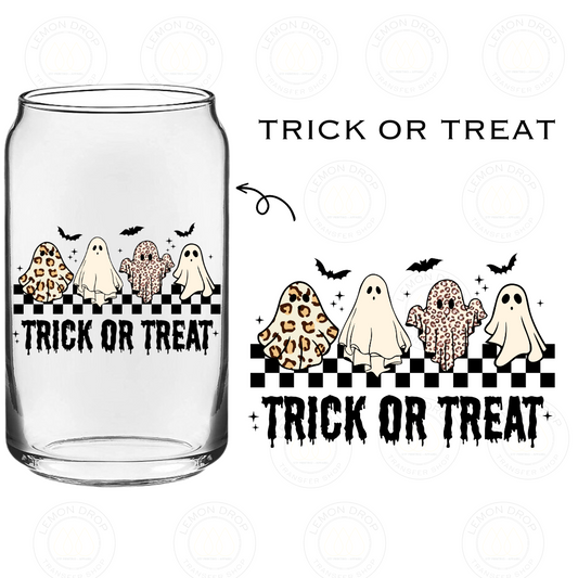 TRICK OR TREAT UV DTF STICKER