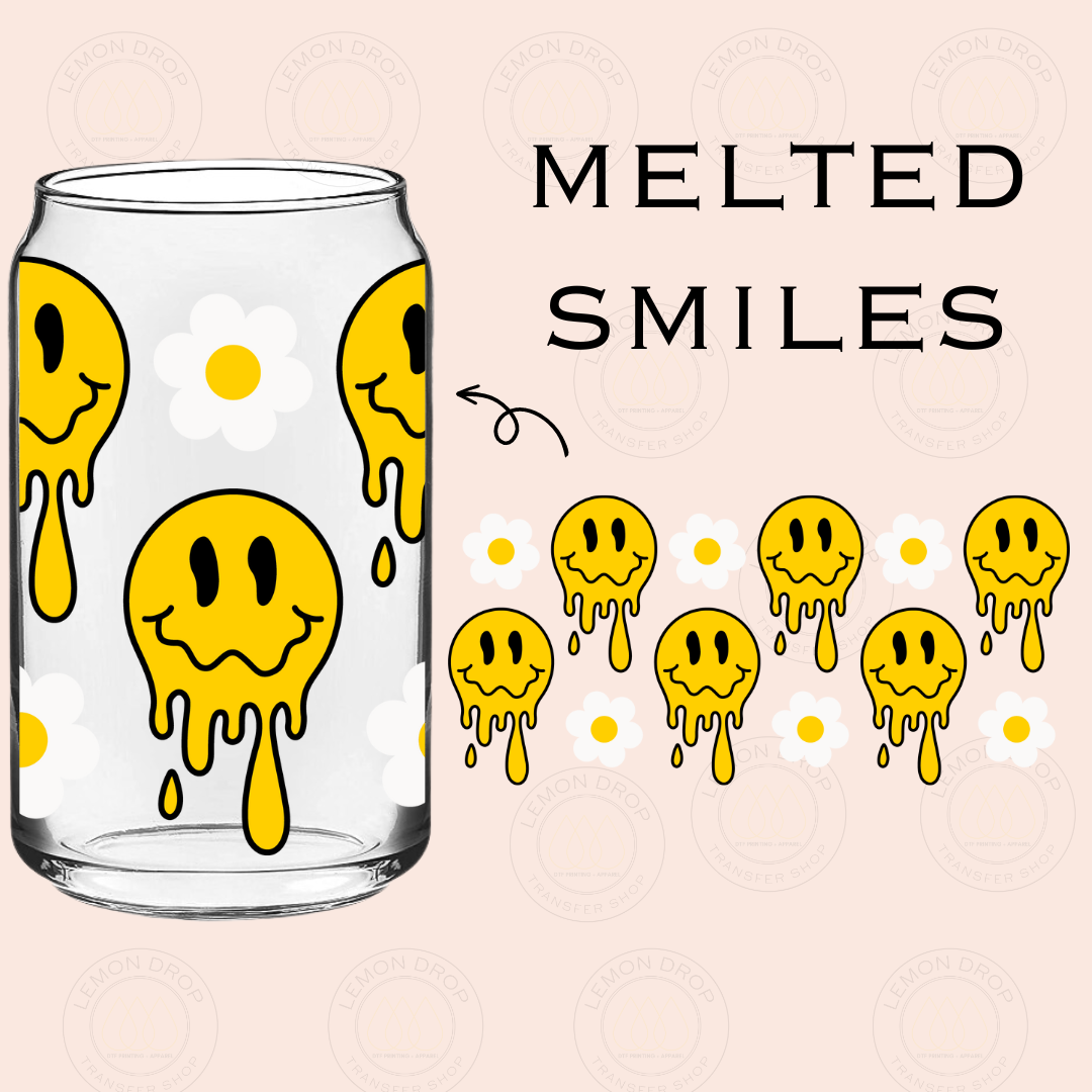 MELTED SMILES DTF 16OZ CUP WRAP