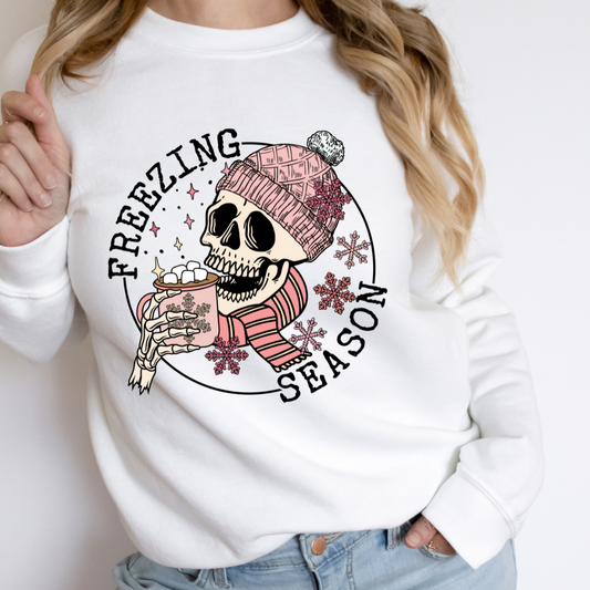 Freezing Season Cozy Unisex Crewneck