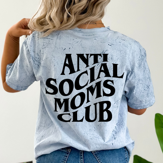 ANTI SOCIAL MOMS CLUB READY TO PRESS DTF TRANSFER