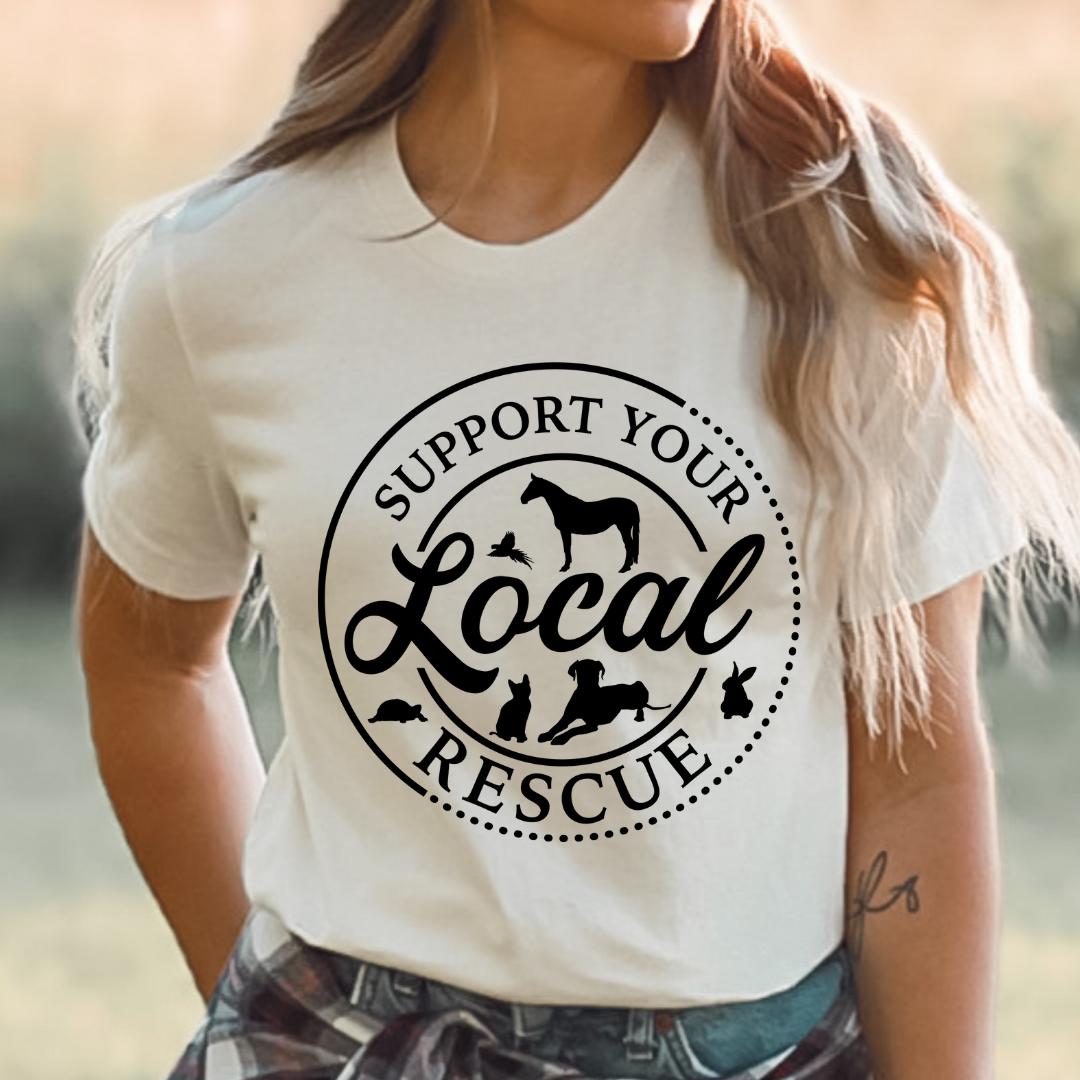 SUPPORT YOUR LOCAL RESCUE READY TO PRESS DTF TRANSFER