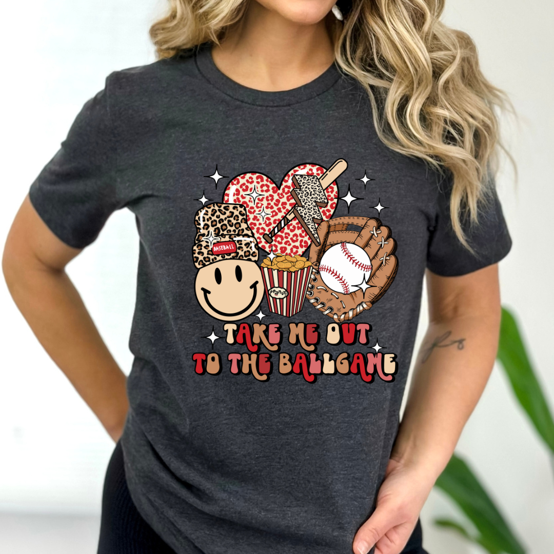 TAKE ME OUT TO THE BALL GAME - DTF Transfer
