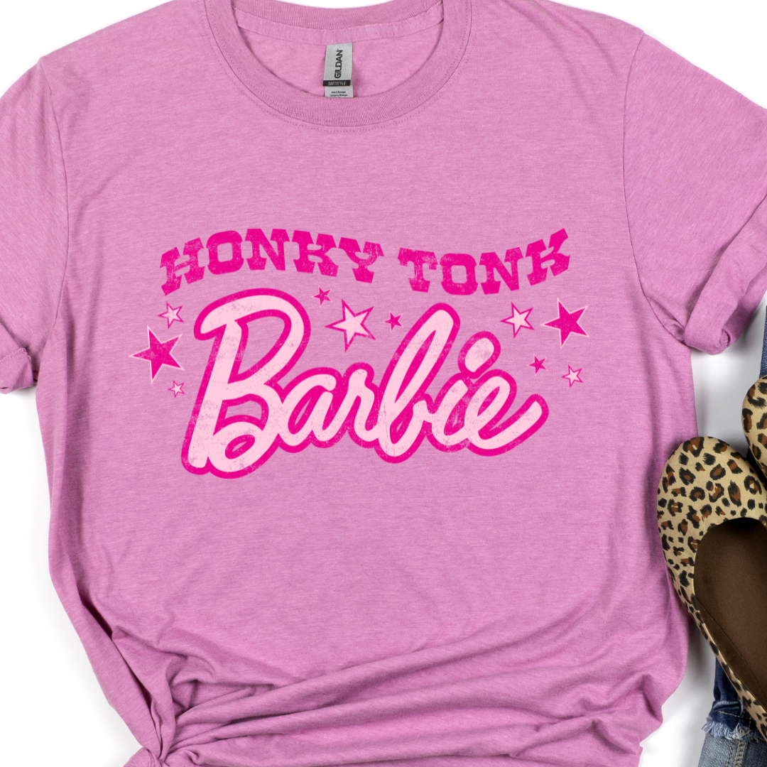 Honkey Tonk Barbie Relaxed Unisex Tee