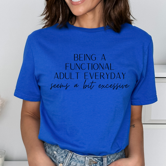 Functional Adult Relaxed Unisex Tee