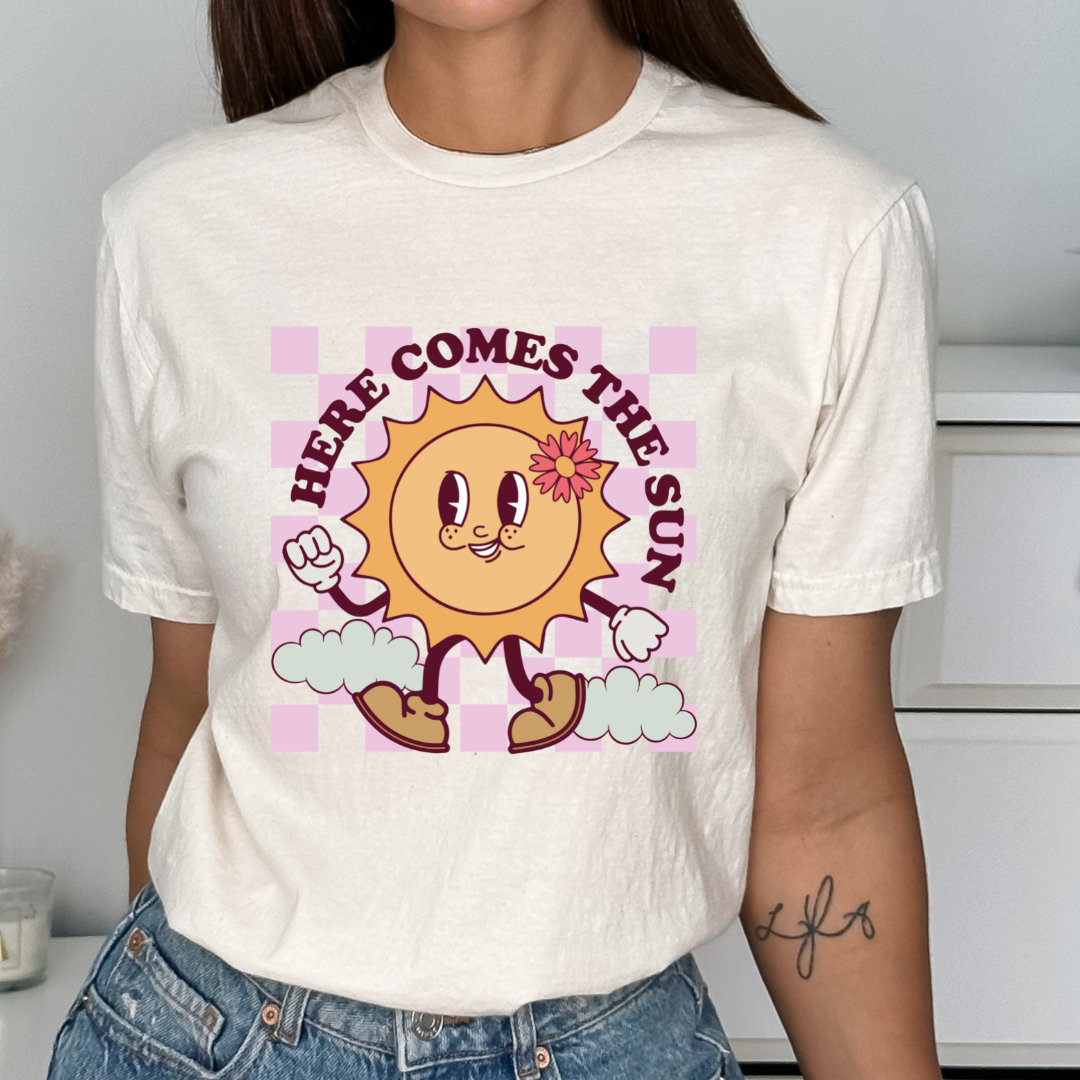 Here Comes The Sun Relaxed Unisex Tee