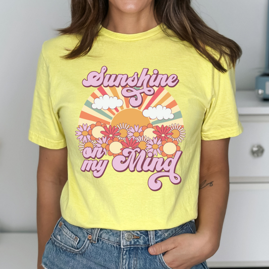 Sunshine on my Mind Relaxed Unisex Tee