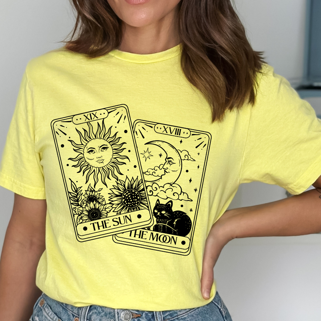 Tarot Cards Relaxed Unisex Tee