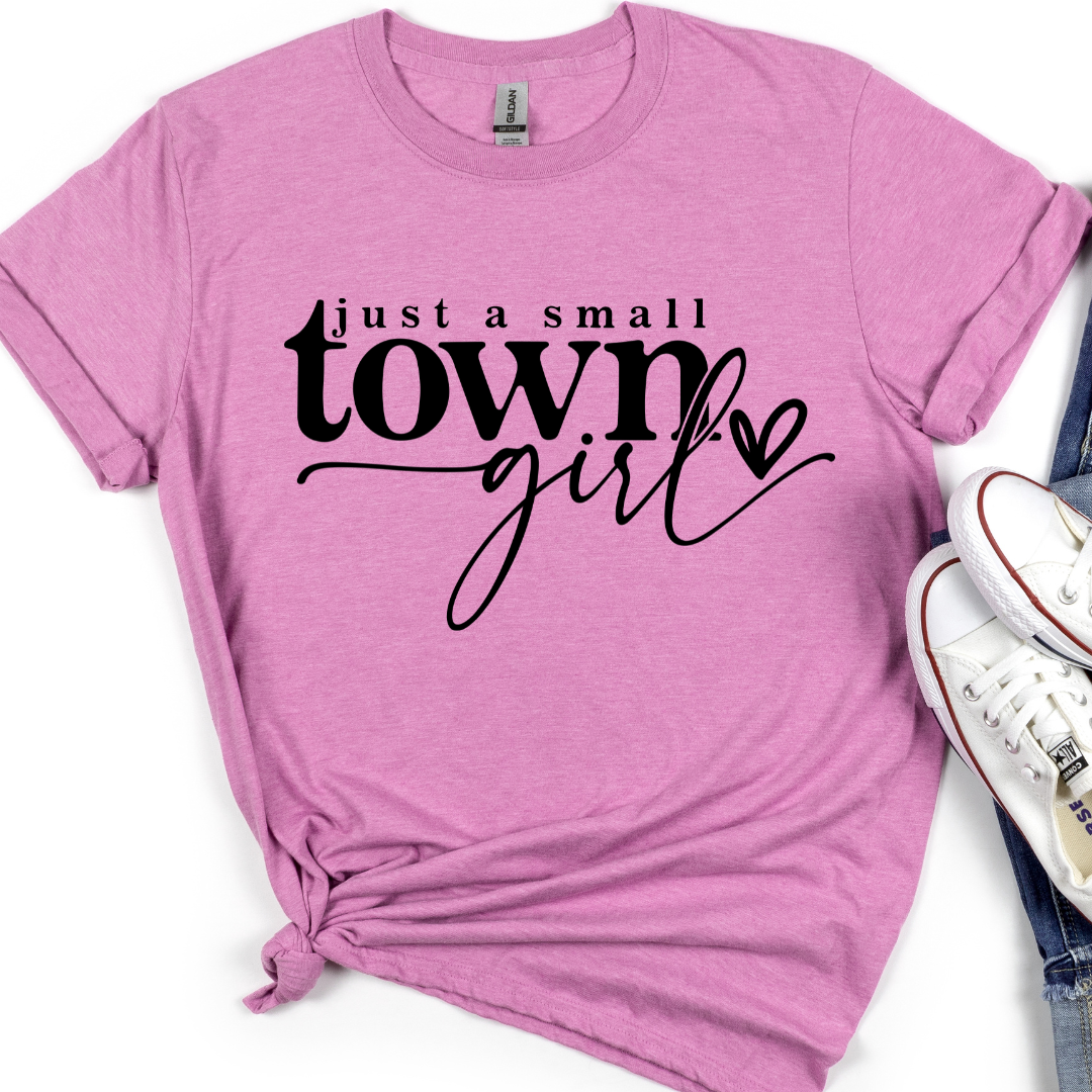 Just A Small Town Girl Relaxed Unisex Tee