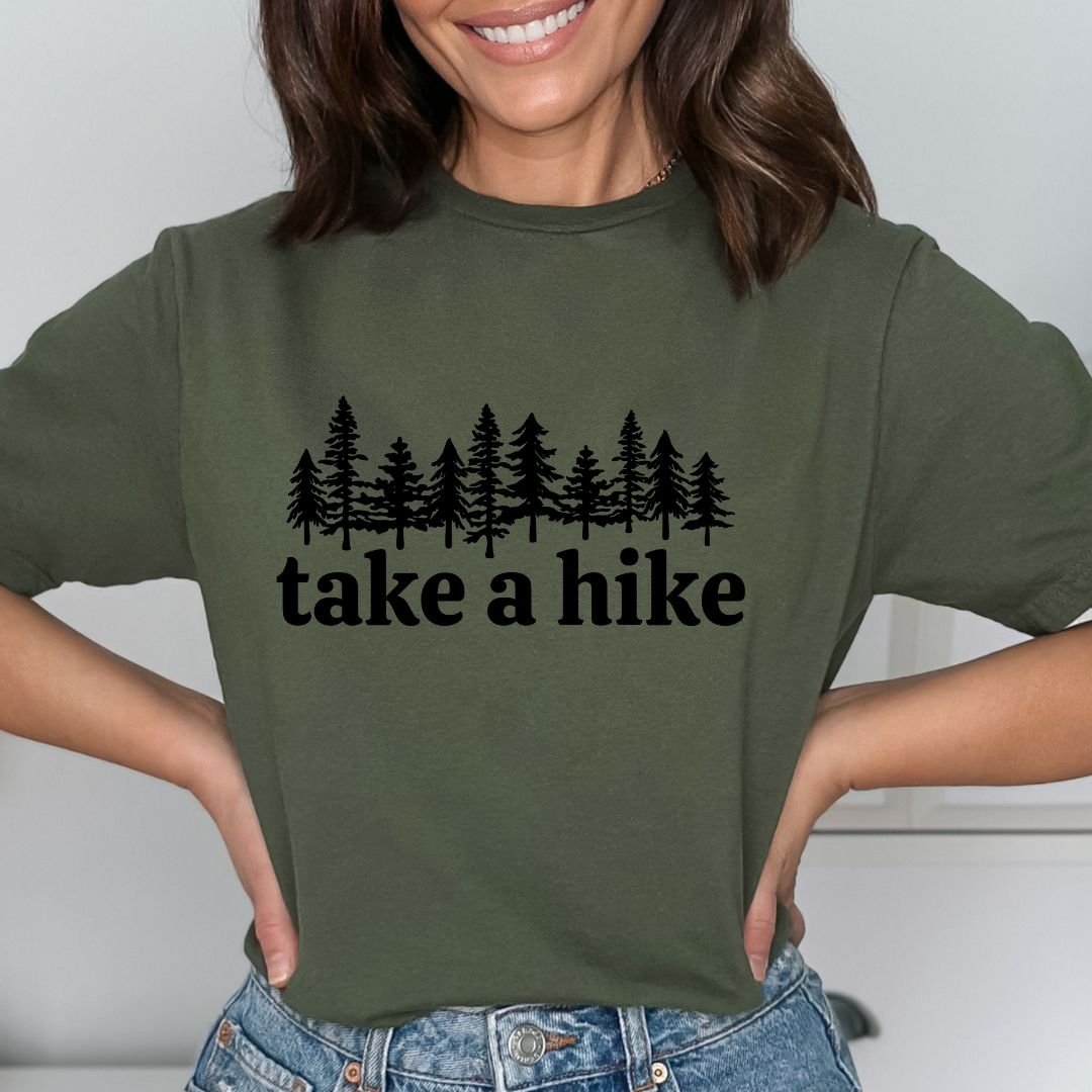 Take A Hike Relaxed Unisex Tee