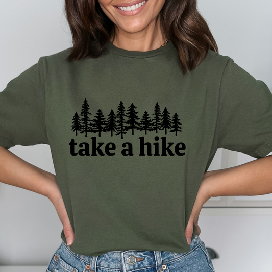 Take A Hike Relaxed Unisex Tee