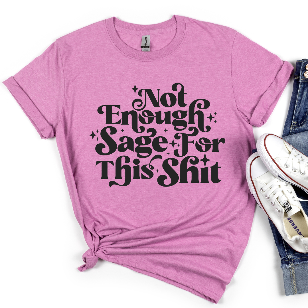 Not Enough Sage Relaxed Unisex Tee