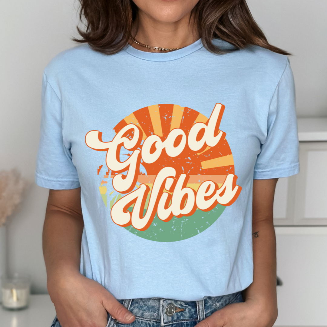 Good Vibes Relaxed Unisex Tee