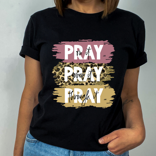 Pray On It Relaxed Unisex Tee