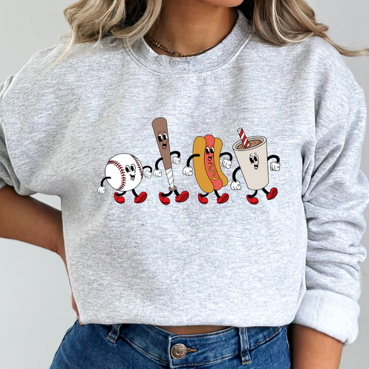 Baseball Squad Cozy Unisex Crewneck