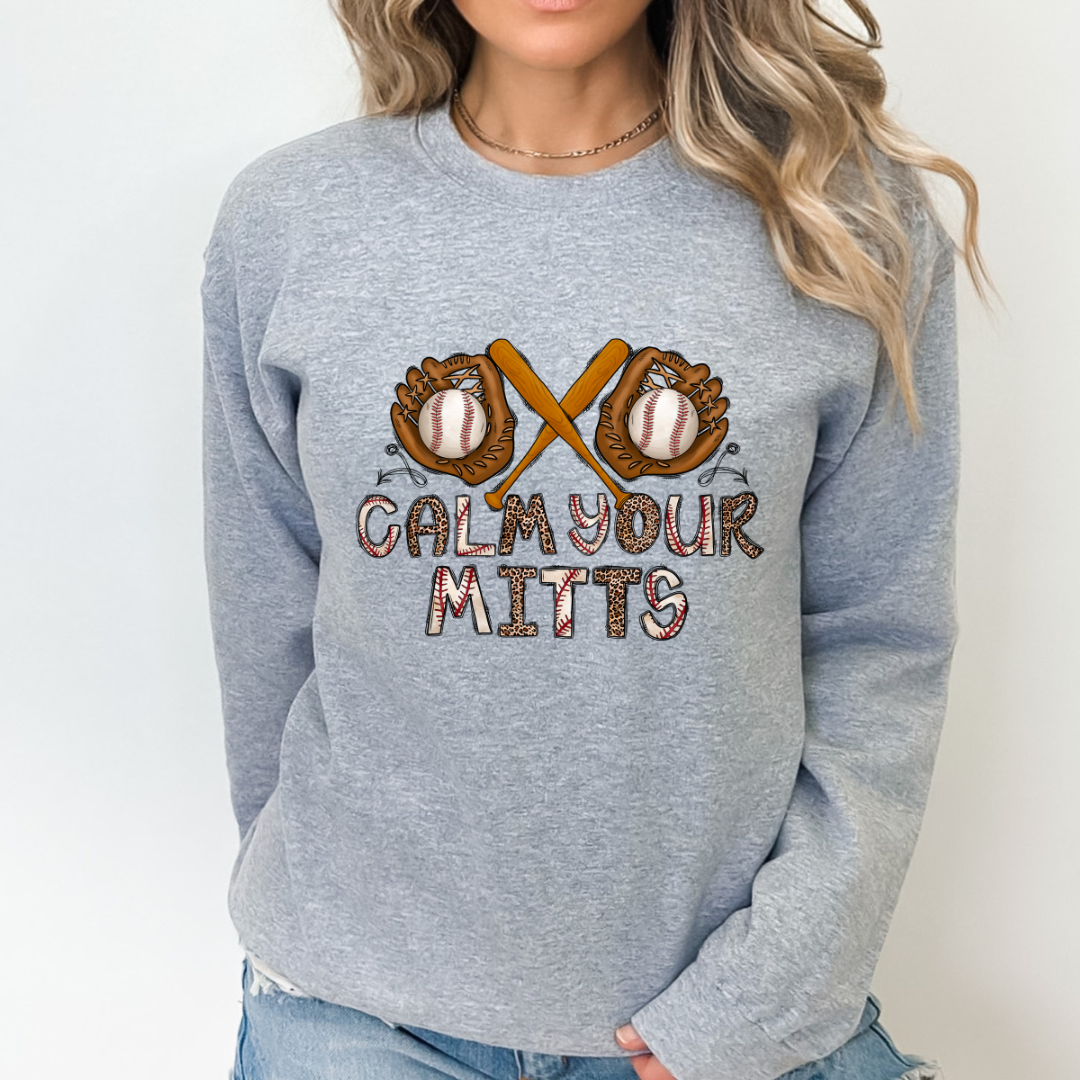 Calm Your Mitts Cozy Unisex Crewneck