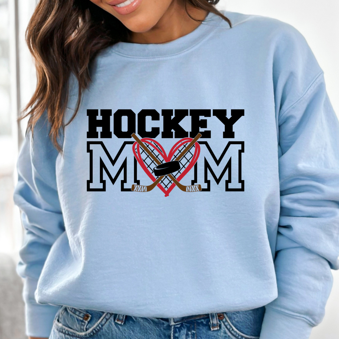 Hockey Mom Cozy Unisex Crewneck