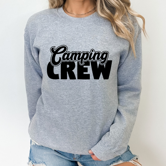 Camping Crew Cozy Unisex Crewneck