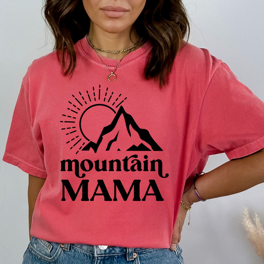 MOUNTAIN MAMA - READY TO PRESS DTF TRANSFER New Design
